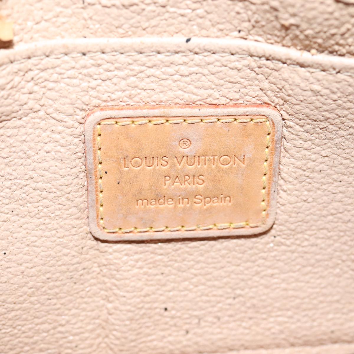 LOUIS VUITTON Monogram Pochette Cosmetic PM Cosmetic Pouch M47515 yk14839