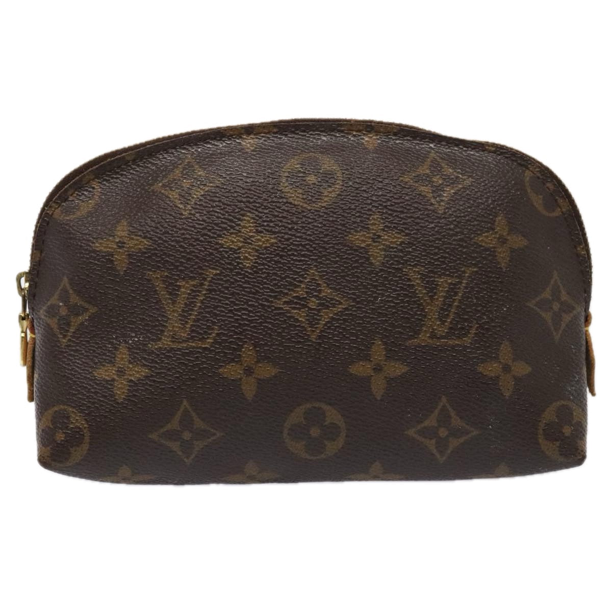 LOUIS VUITTON Monogram Pochette Cosmetic PM Cosmetic Pouch M47515 yk14839