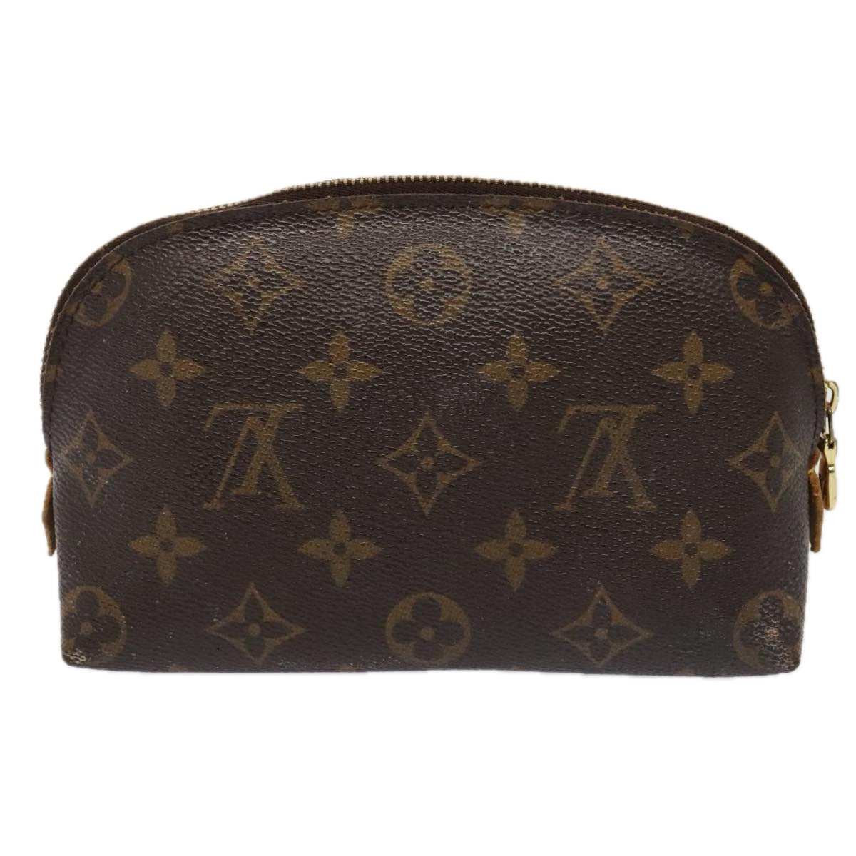 LOUIS VUITTON Monogram Pochette Cosmetic PM Cosmetic Pouch M47515 yk14839