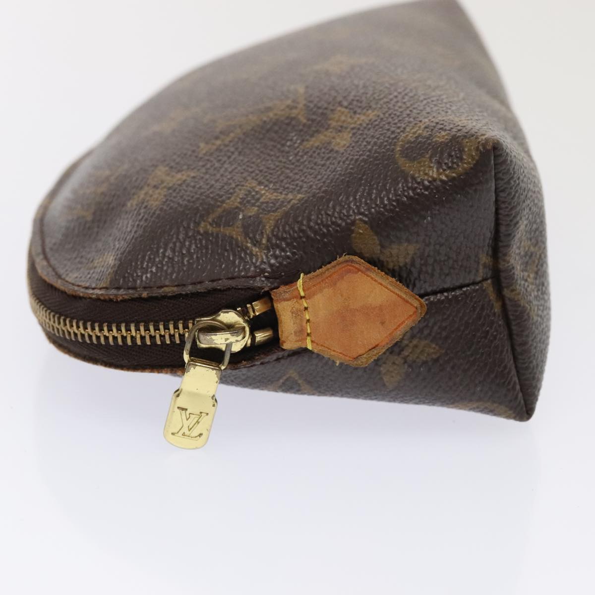 LOUIS VUITTON Monogram Pochette Cosmetic PM Cosmetic Pouch M47515 yk14839