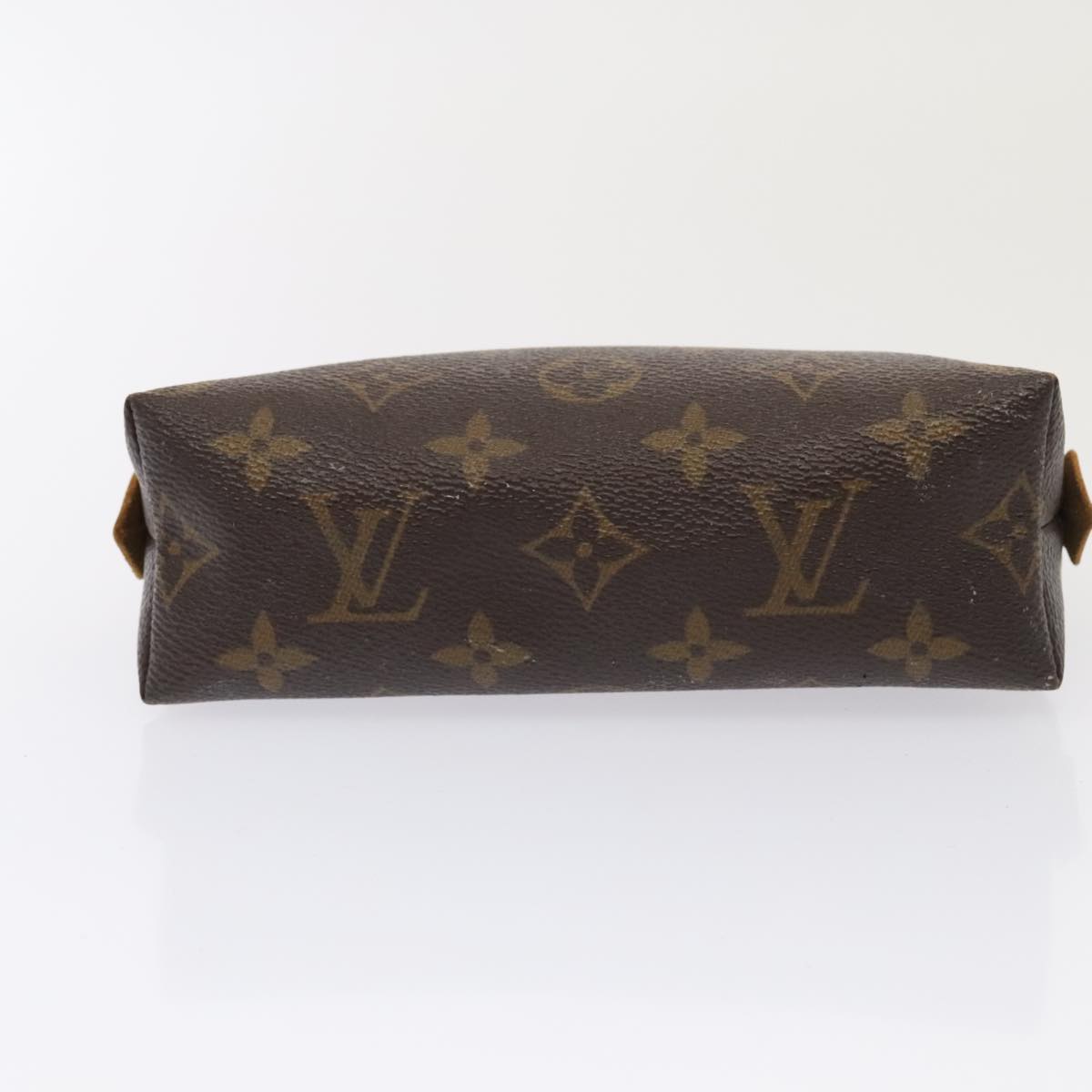 LOUIS VUITTON Monogram Pochette Cosmetic PM Cosmetic Pouch M47515 yk14839