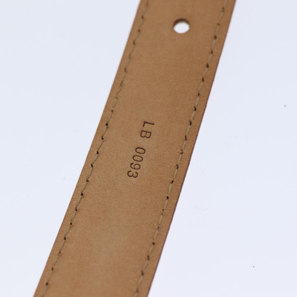 LOUIS VUITTON Monogram Multicolor Ceinture Carre Belt White M9272W yk14842