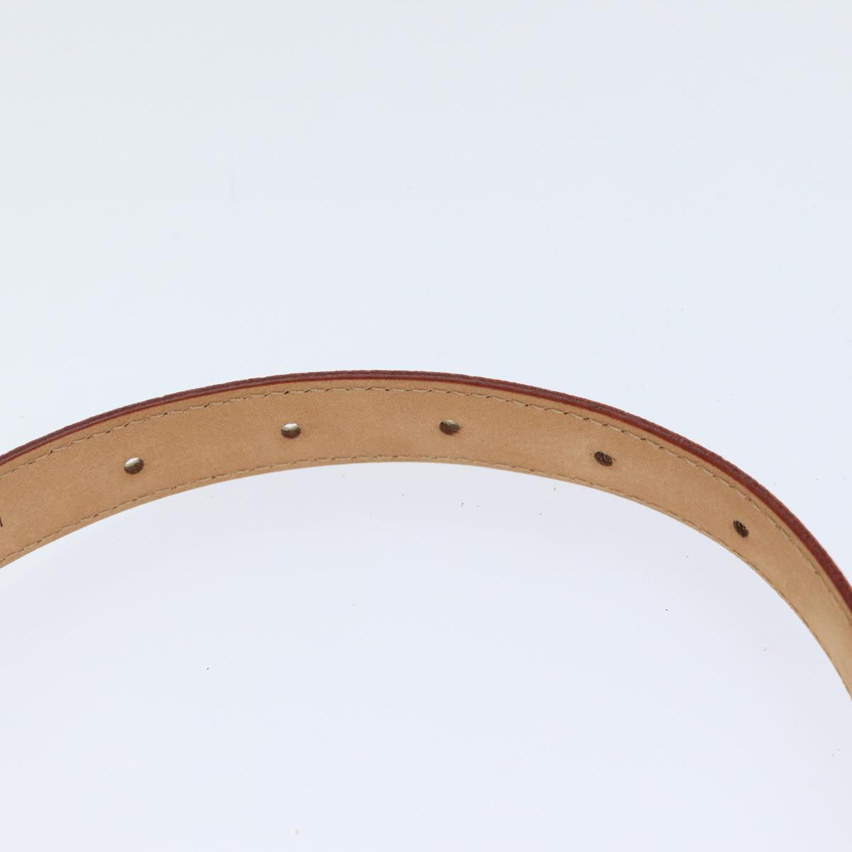 LOUIS VUITTON Monogram Multicolor Ceinture Carre Belt White M9272W yk14842