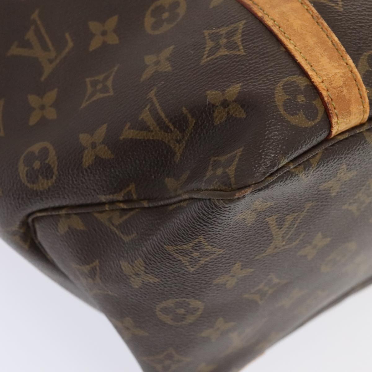 LOUIS VUITTON Monogram Sac Shopping Tote Bag M51108 LV yk14857