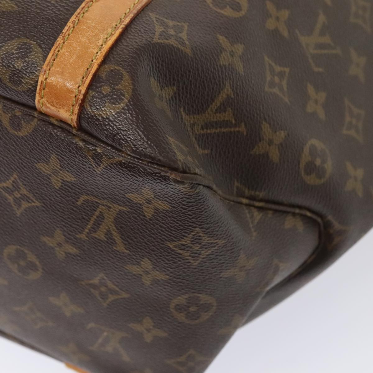 LOUIS VUITTON Monogram Sac Shopping Tote Bag M51108 LV yk14857