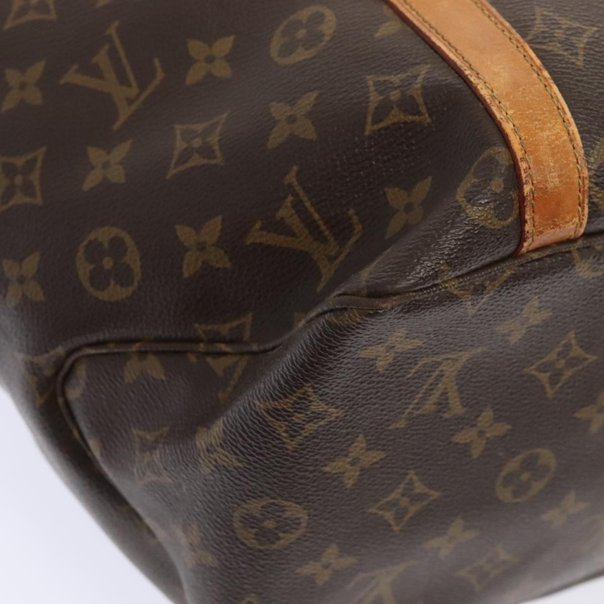 LOUIS VUITTON Monogram Sac Shopping Tote Bag M51108 LV yk14857