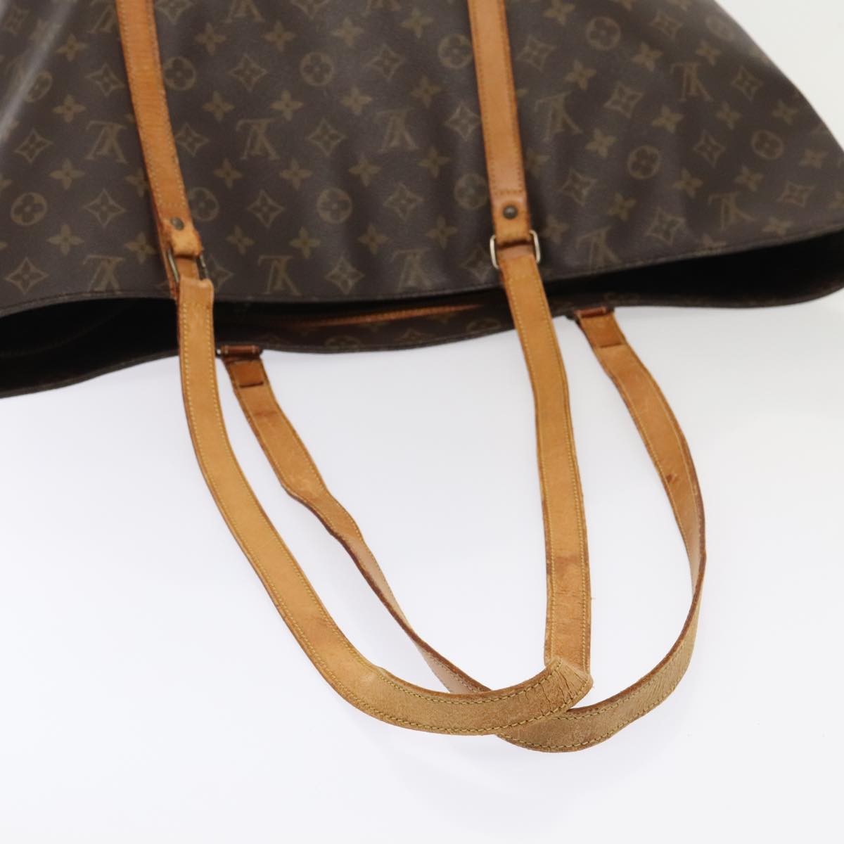 LOUIS VUITTON Monogram Sac Shopping Tote Bag M51108 LV yk14857