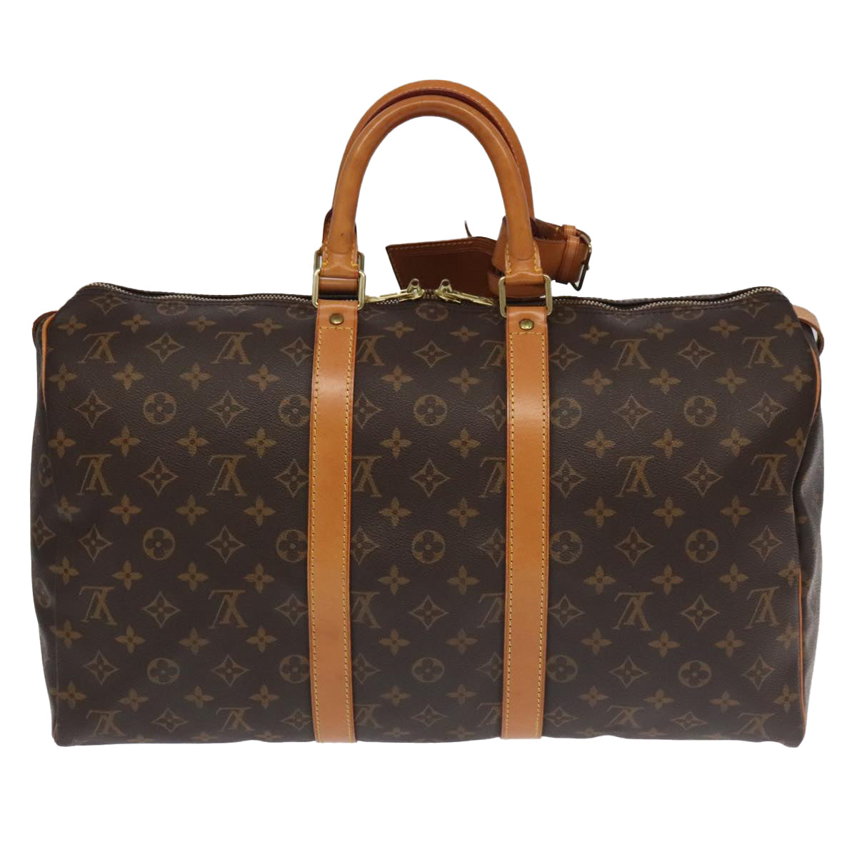 LOUIS VUITTON Monogram Keepall 45 Boston Bag M41428 LV yk15037