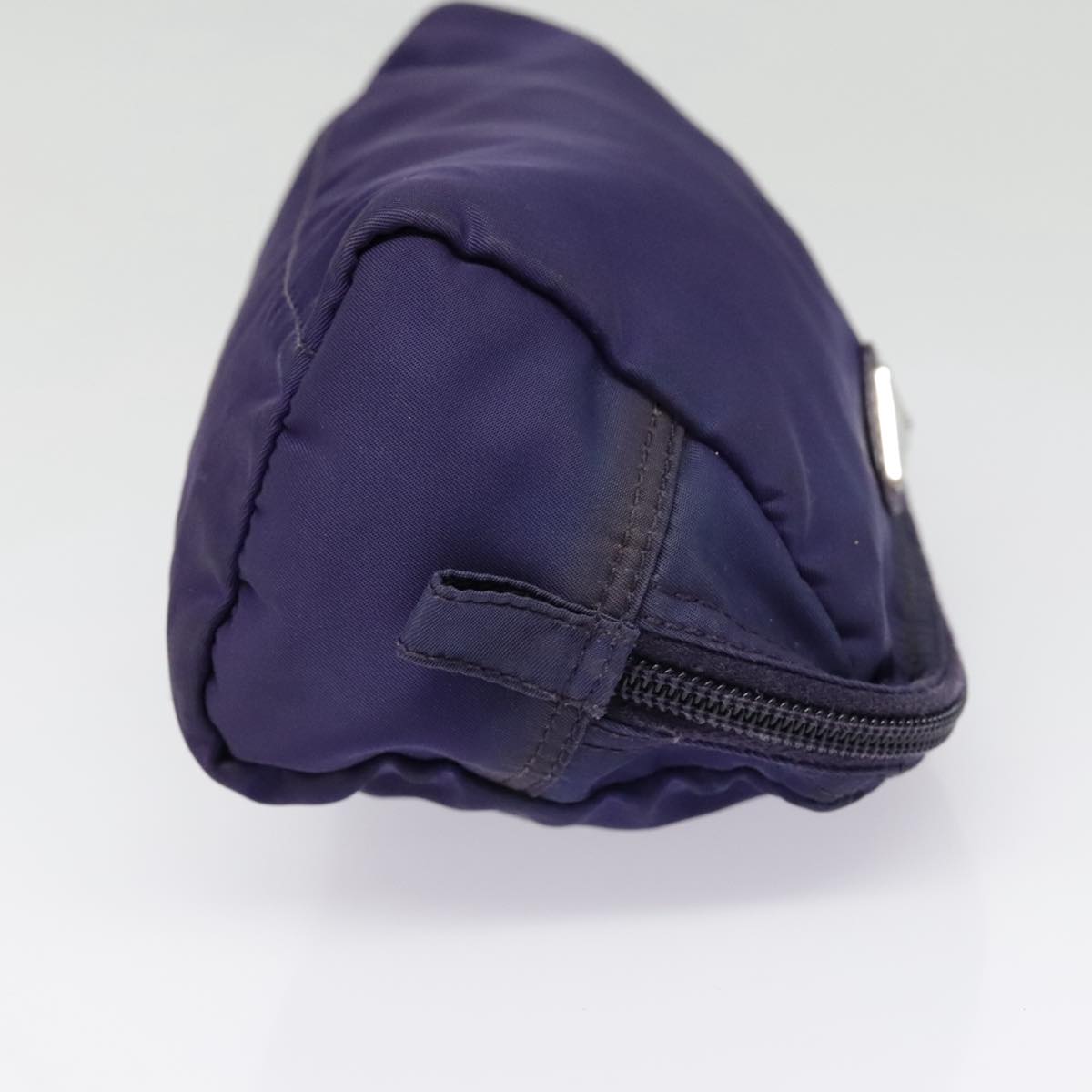 Luxury Prada Pouch Nylon Purple Silver  yk15103