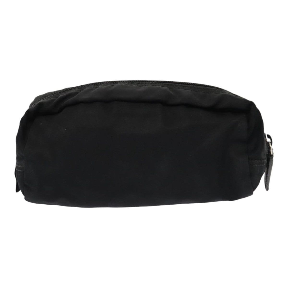 Luxury Prada Pouch Nylon Black Silver  yk15131