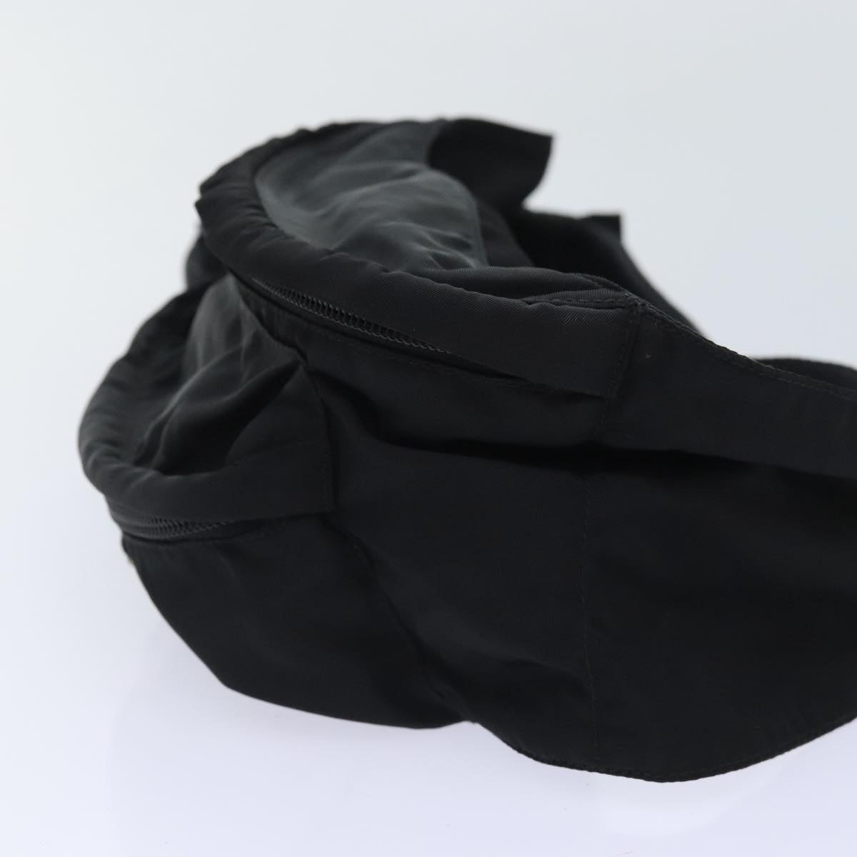 Luxury Prada Body Bag Nylon Black Silver  yk15317
