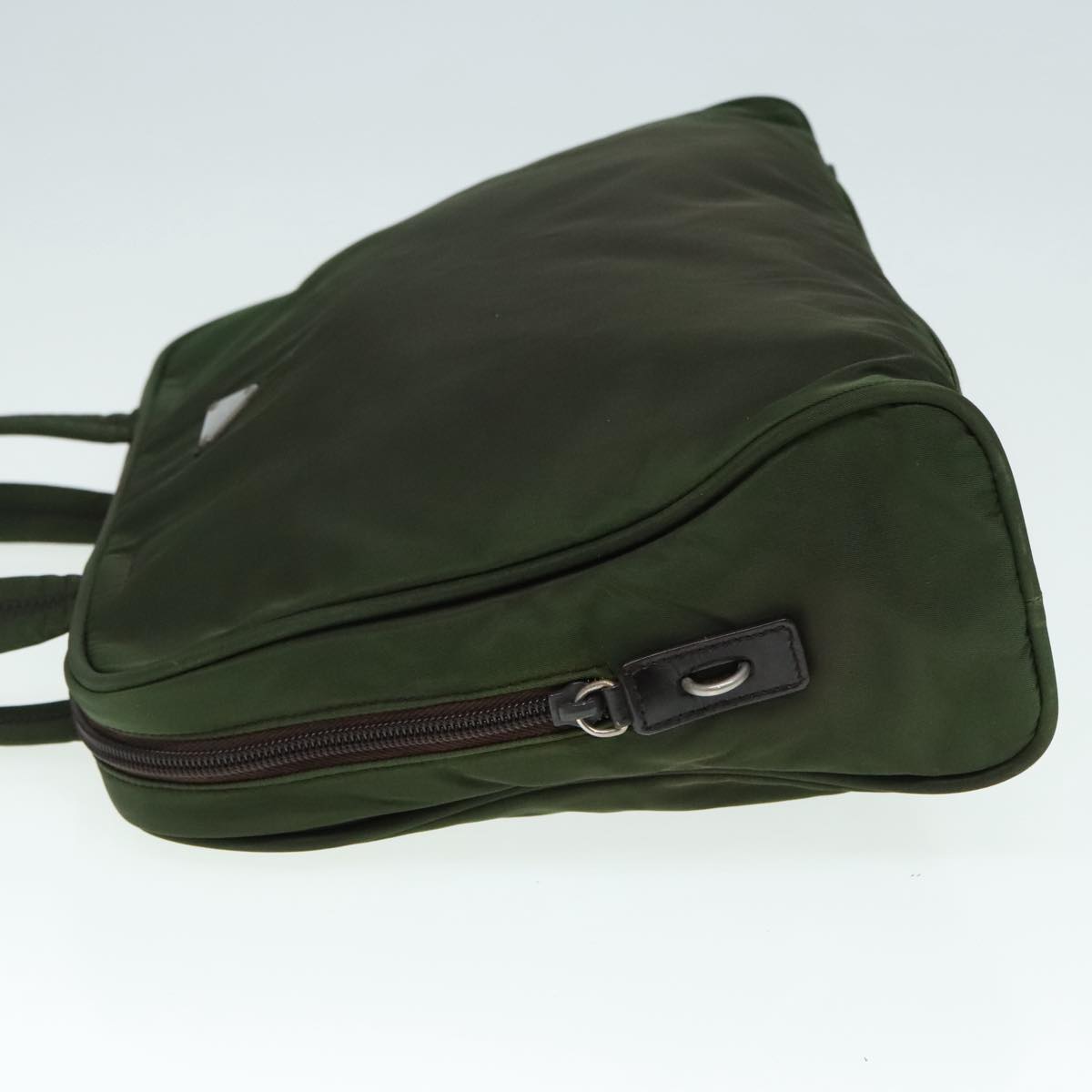 Luxury Prada Tote Bag Nylon Khaki  yk15401