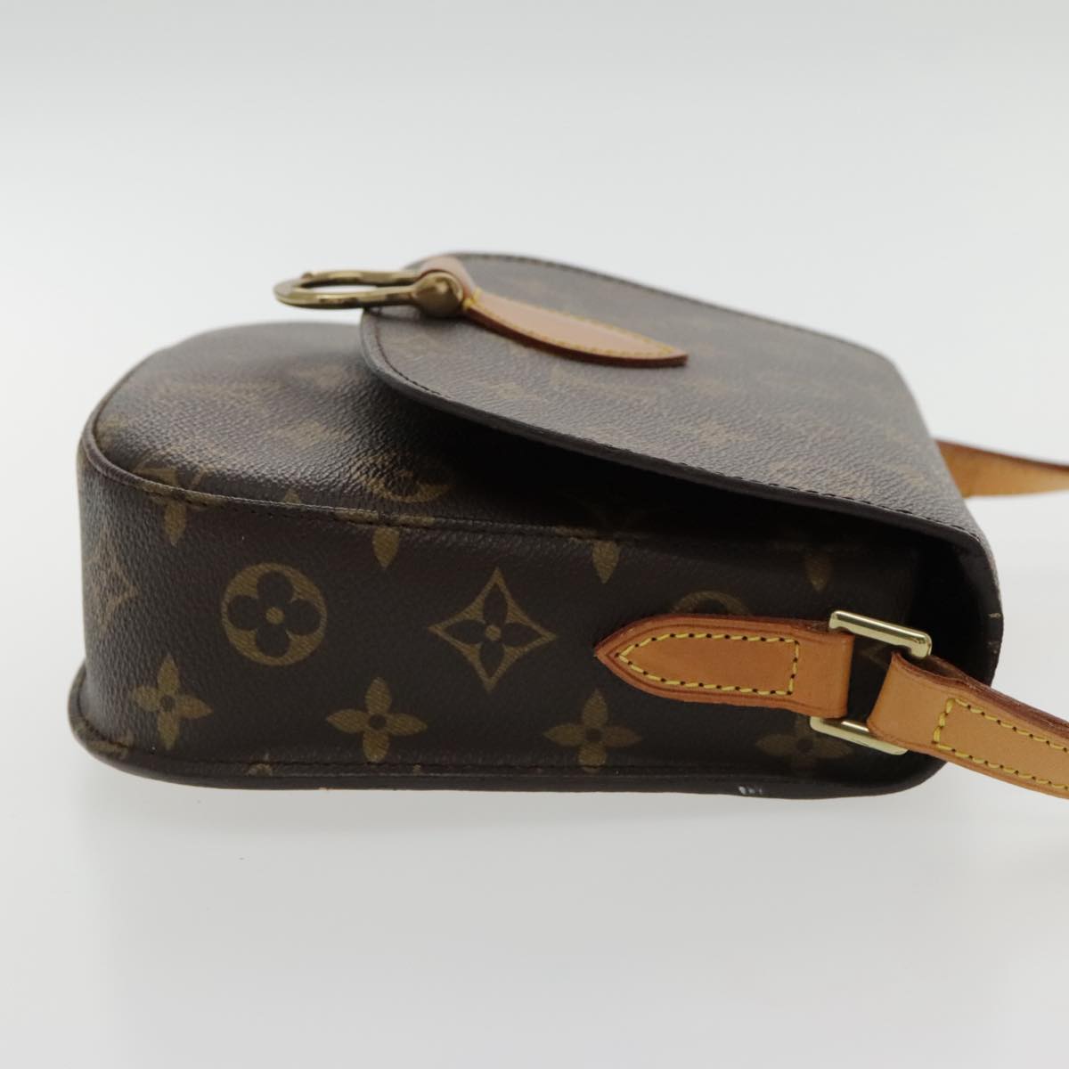 LOUIS VUITTON Monogram Saint Cloud MM Shoulder Bag M51243 LV yk15454