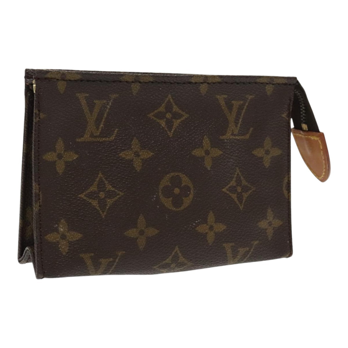 LOUIS VUITTON Monogram Poche Toilette 15 Pouch M47546 LV yk15477
