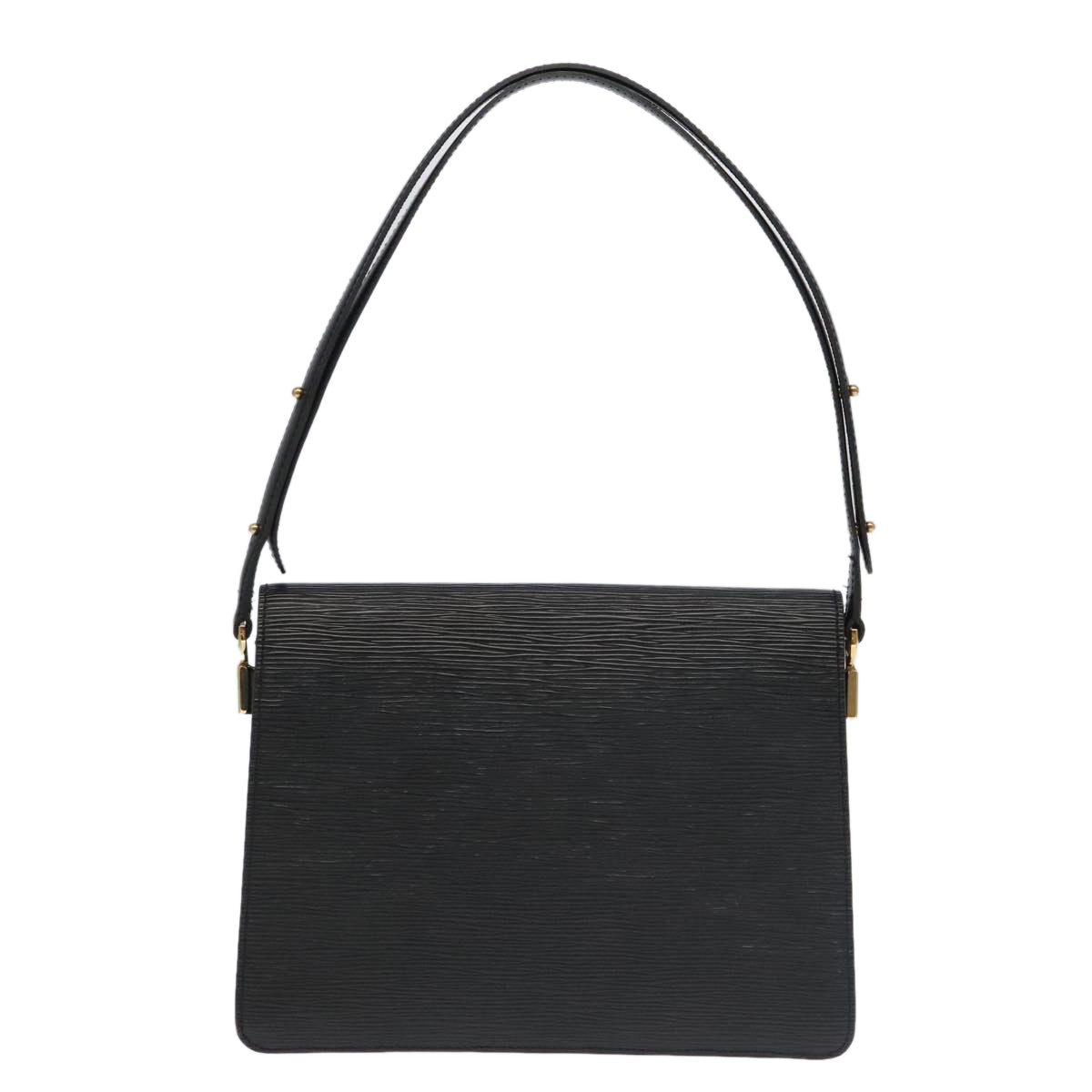LOUIS VUITTON Epi Free Run Shoulder Bag Black M52402 LV yk15517