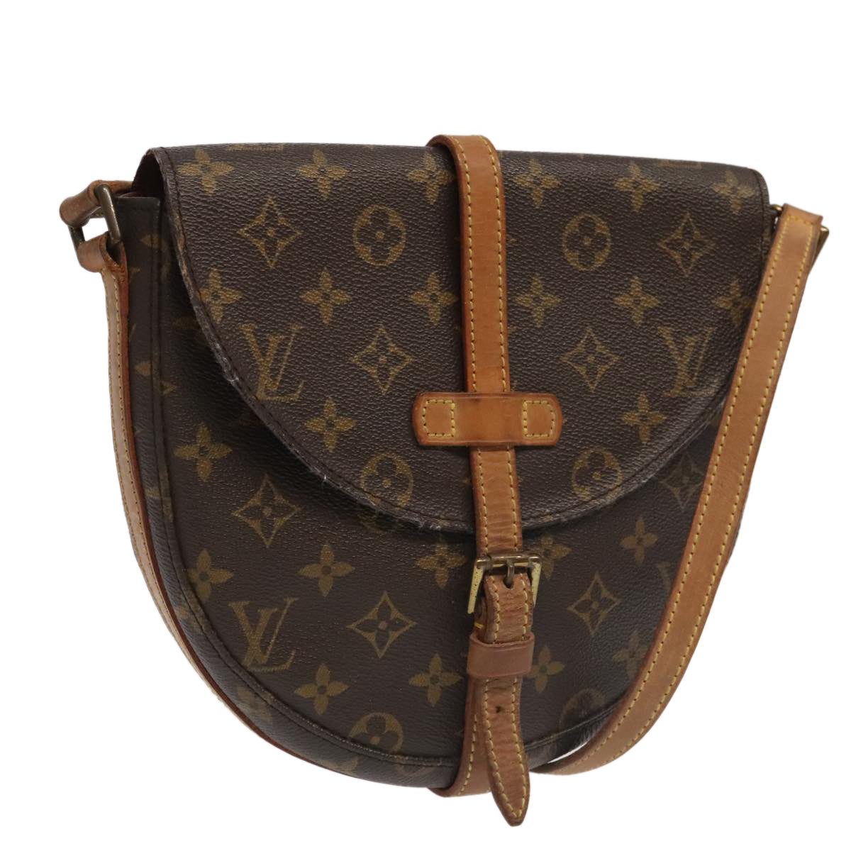 LOUIS VUITTON Monogram Chantilly MM Shoulder Bag M51233 LV yk15521