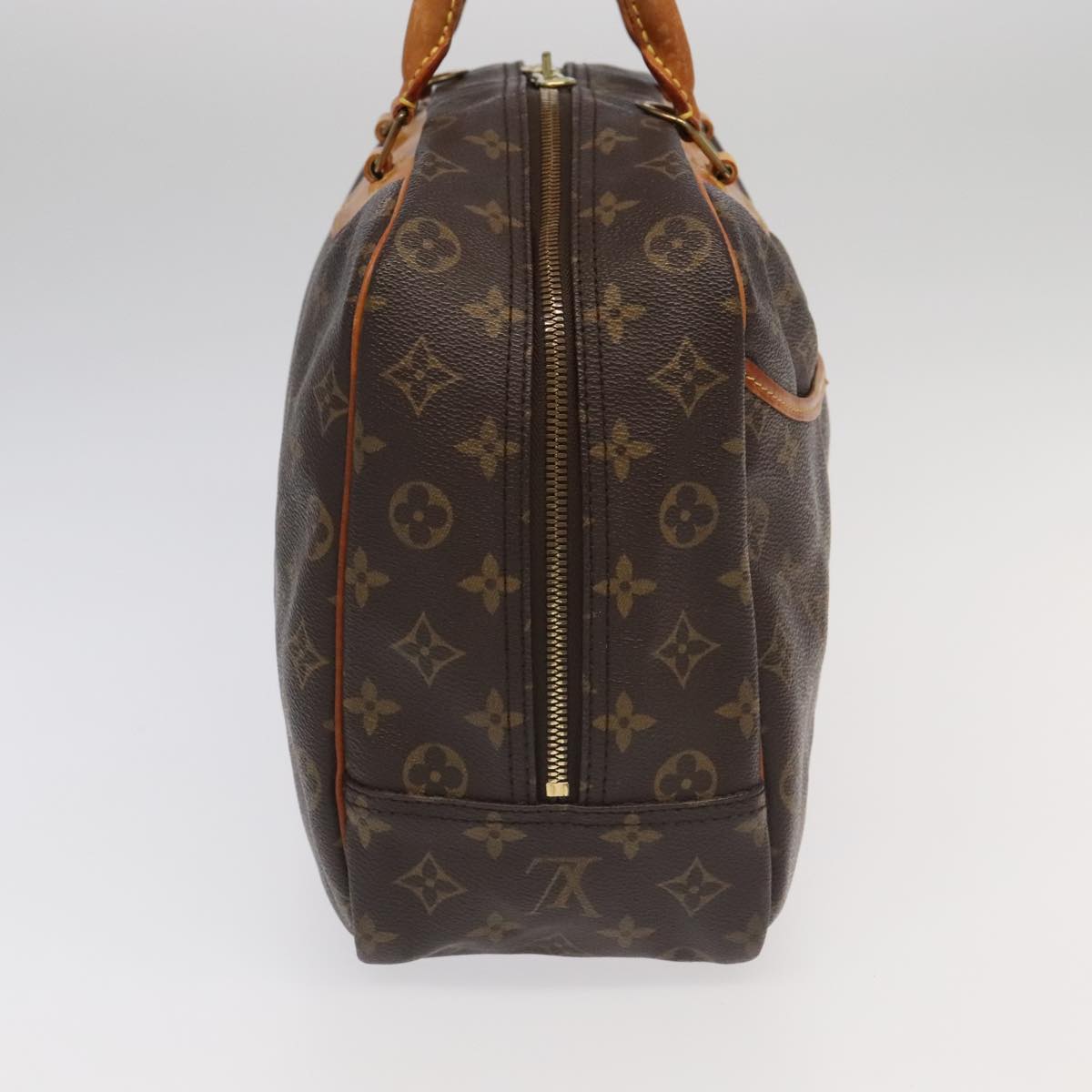 LOUIS VUITTON Monogram Deauville Hand Bag M47270 LV yk15648