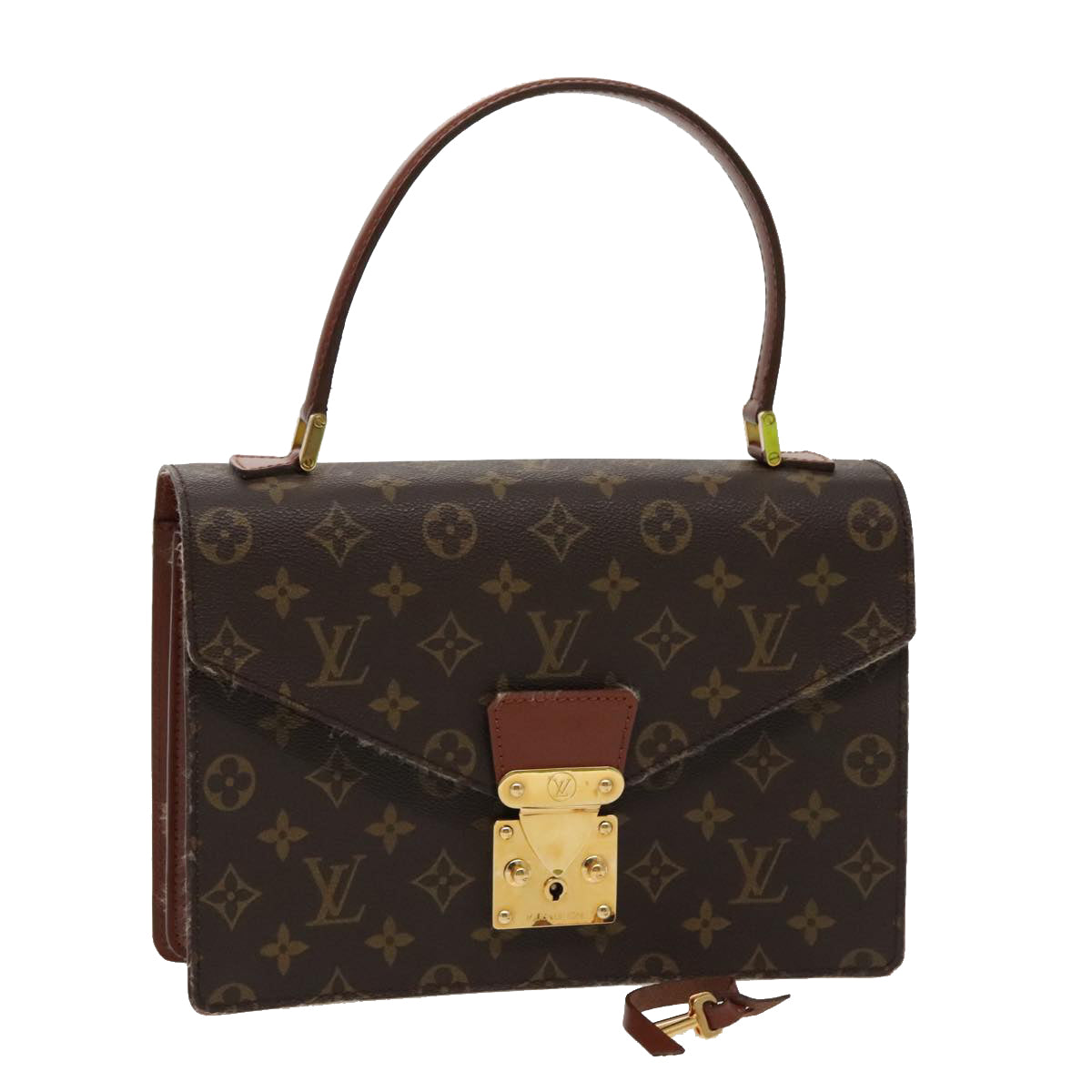 LOUIS VUITTON Monogram Concorde Hand Bag M51190 LV yk15675