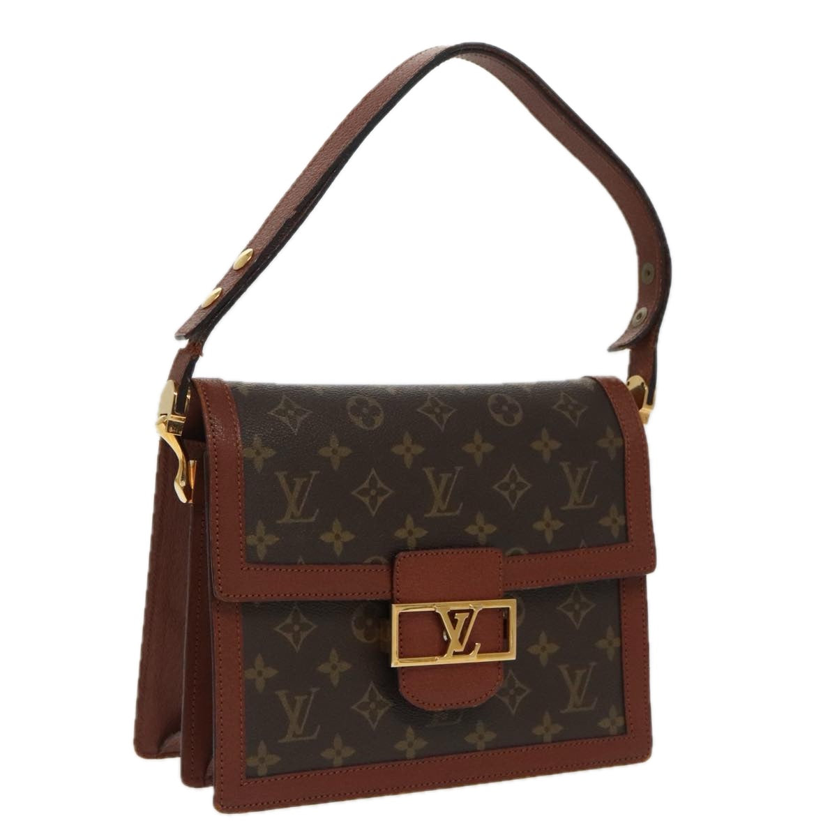 LOUIS VUITTON Monogram Sac Dauphine Shoulder Bag M51410 LV yk15688