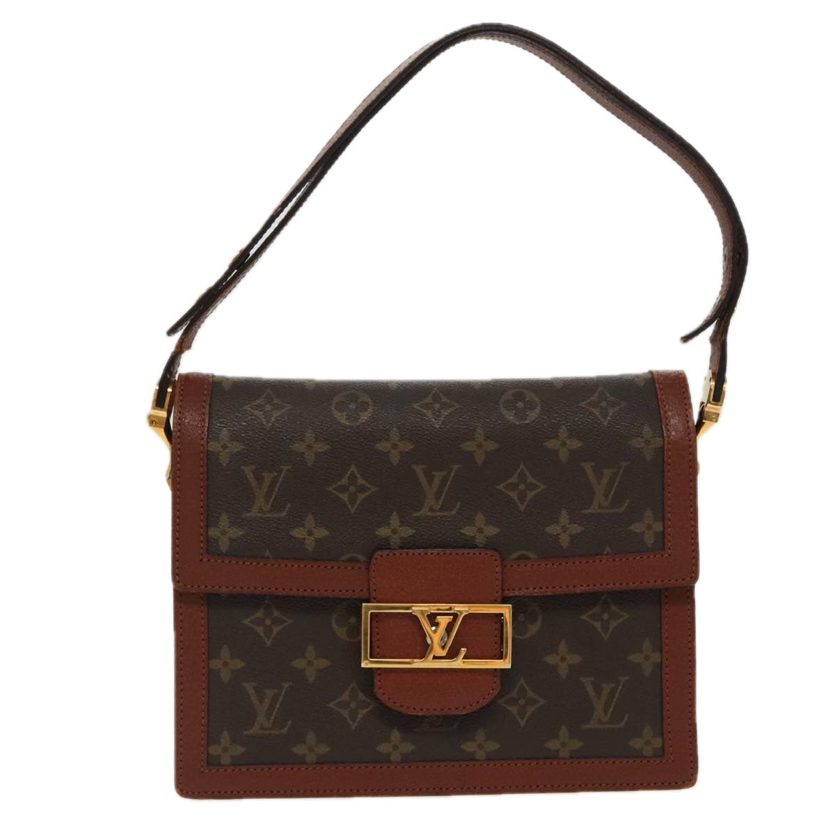 LOUIS VUITTON Monogram Sac Dauphine Shoulder Bag M51410 LV yk15688