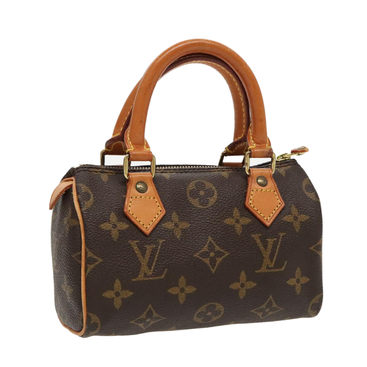 LOUIS VUITTON Monogram Mini Speedy Hand Bag M41534 LV yk15691