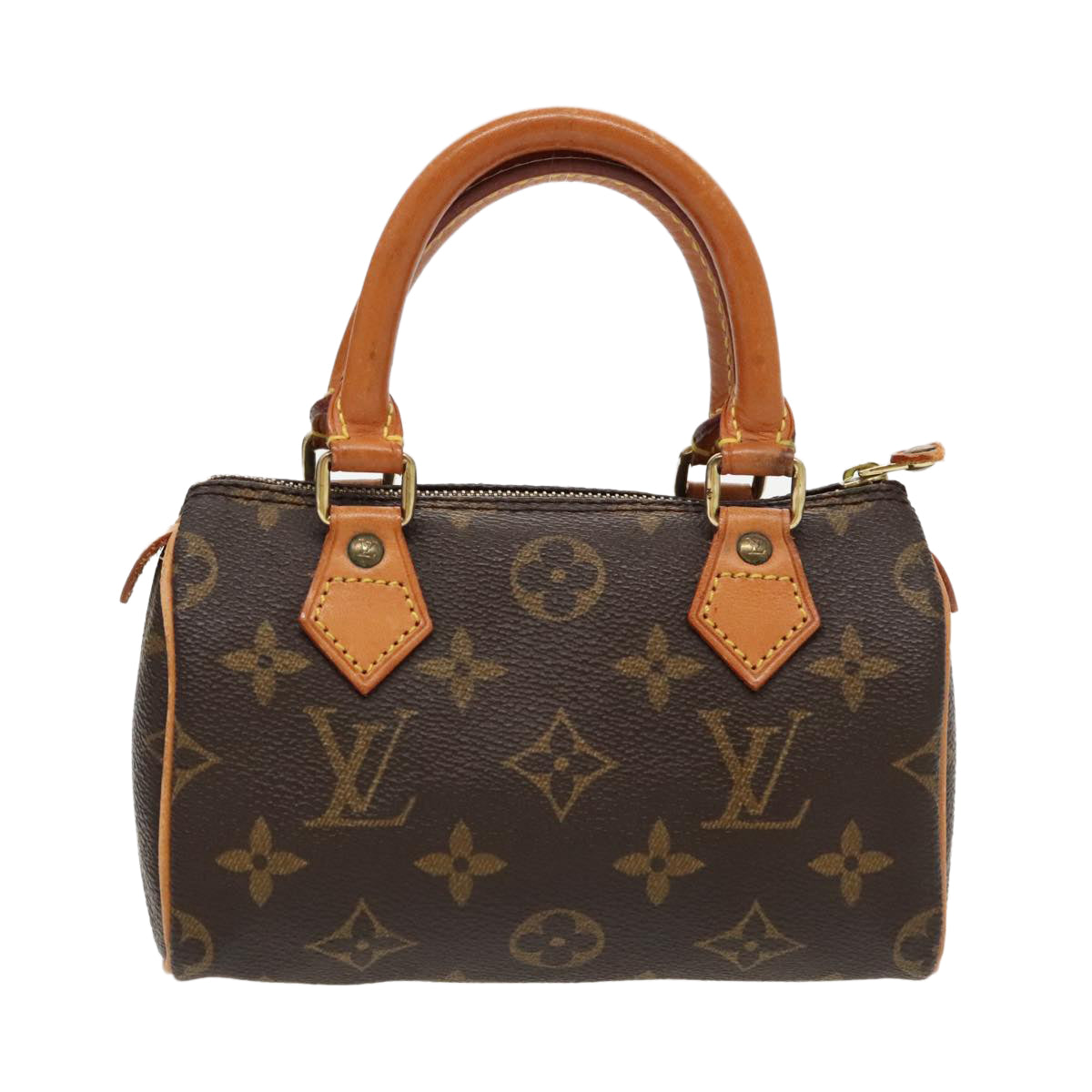 LOUIS VUITTON Monogram Mini Speedy Hand Bag M41534 LV yk15691