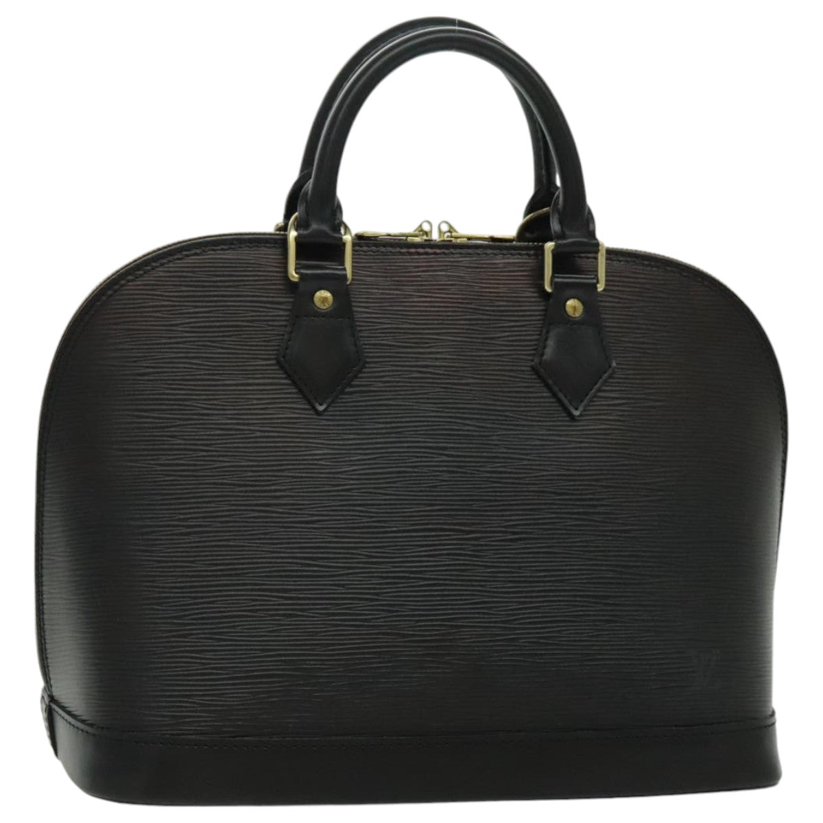 LOUIS VUITTON Epi Alma Hand Bag Black M52142 LV yk15694