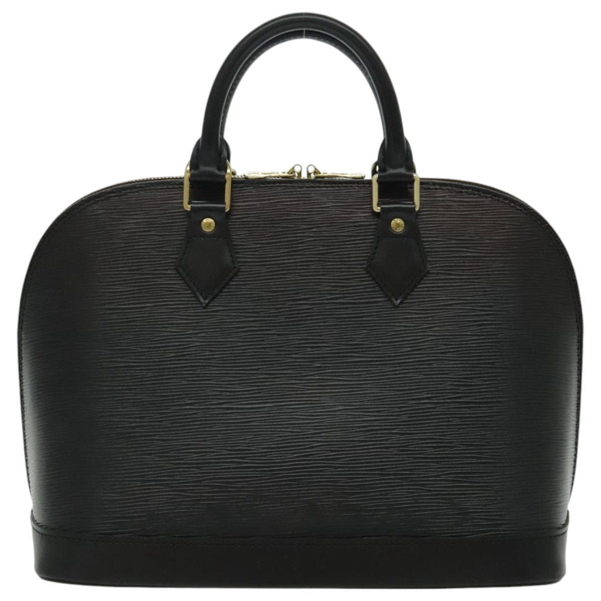 LOUIS VUITTON Epi Alma Hand Bag Black M52142 LV yk15694