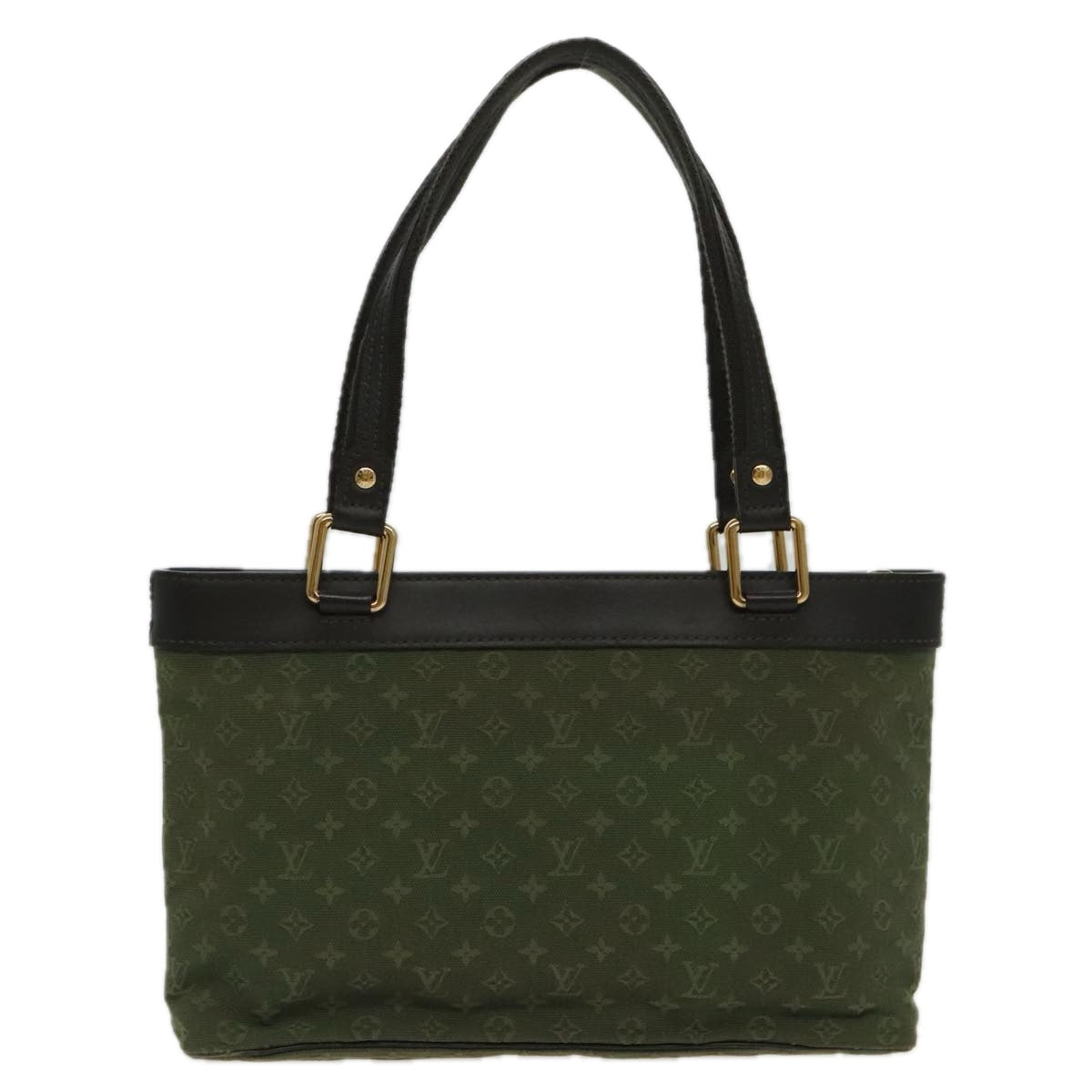 LOUIS VUITTON Monogram Mini Lucille PM Hand Bag TST Khaki M92682 LV yk15696