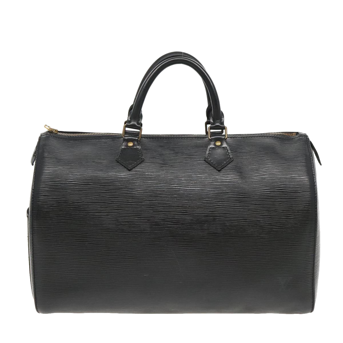 LOUIS VUITTON Epi Speedy 35 Hand Bag Black M42992 LV yk15708
