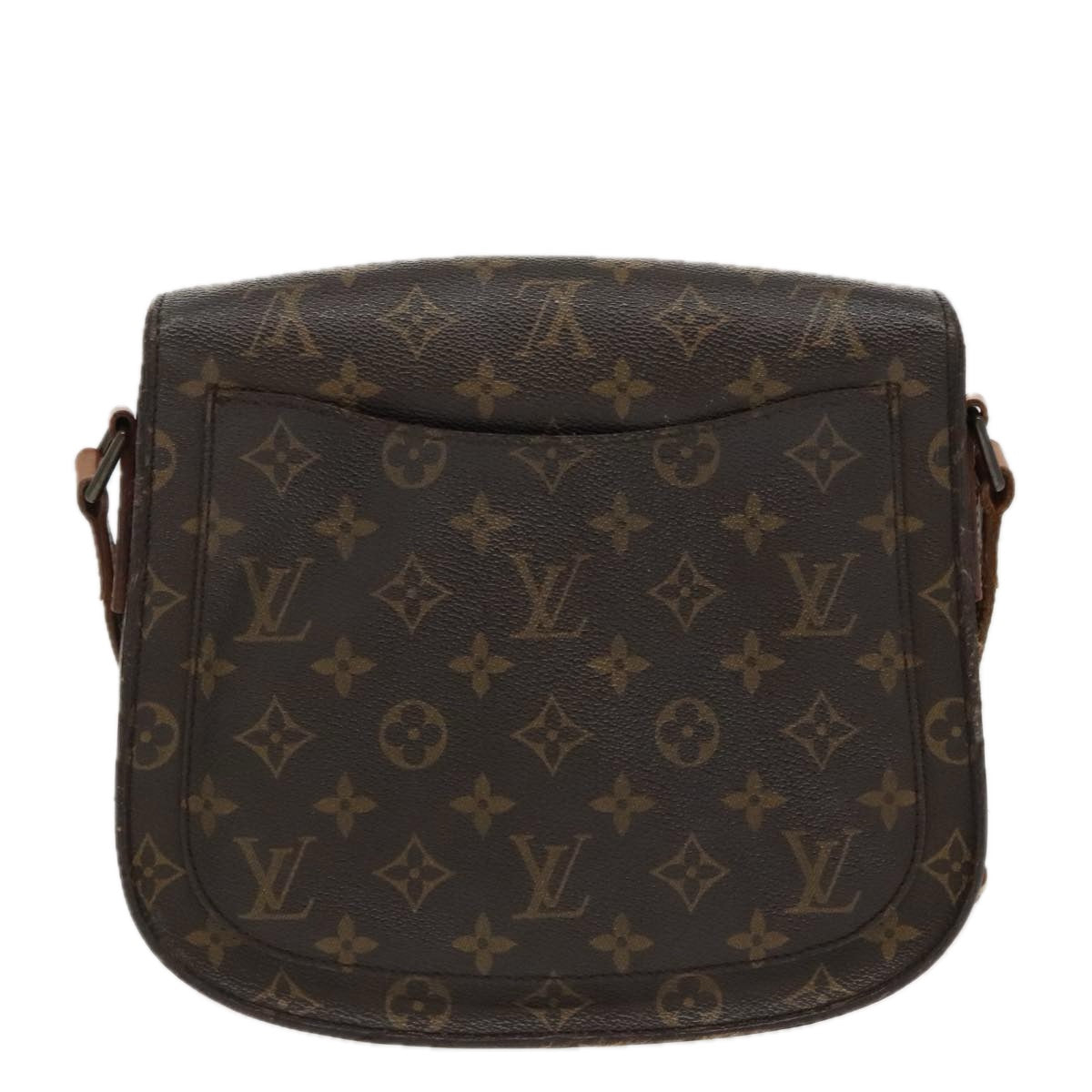 LOUIS VUITTON Monogram Saint Cloud GM Shoulder Bag M51242 LV yk15729