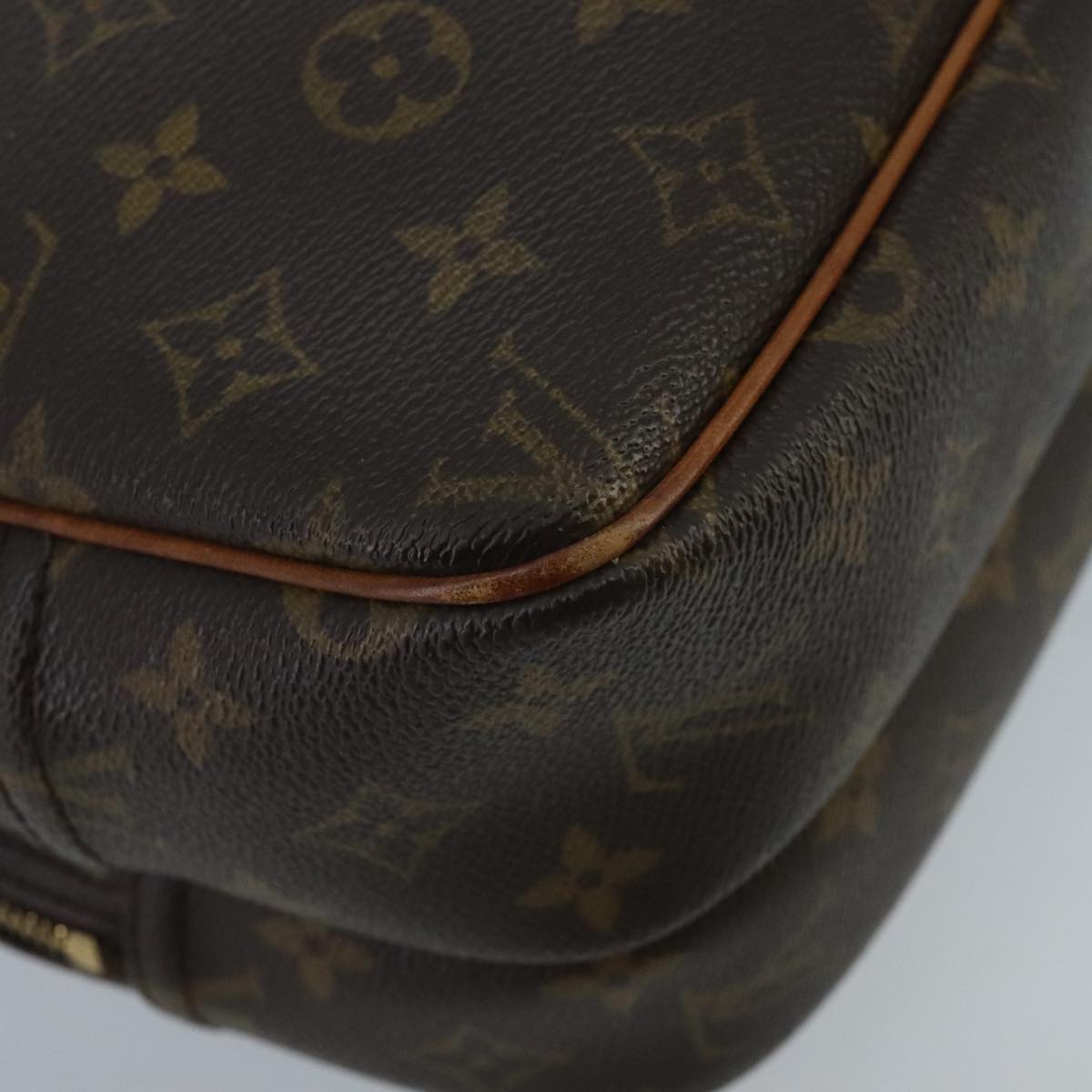 LOUIS VUITTON Monogram Reporter PM Shoulder Bag M45254 LV yk15752