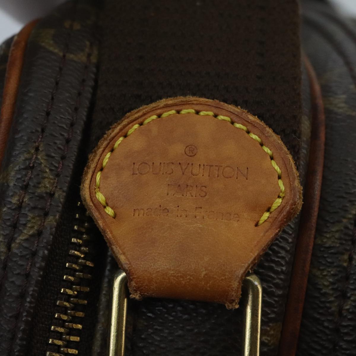 LOUIS VUITTON Monogram Reporter PM Shoulder Bag M45254 LV yk15752