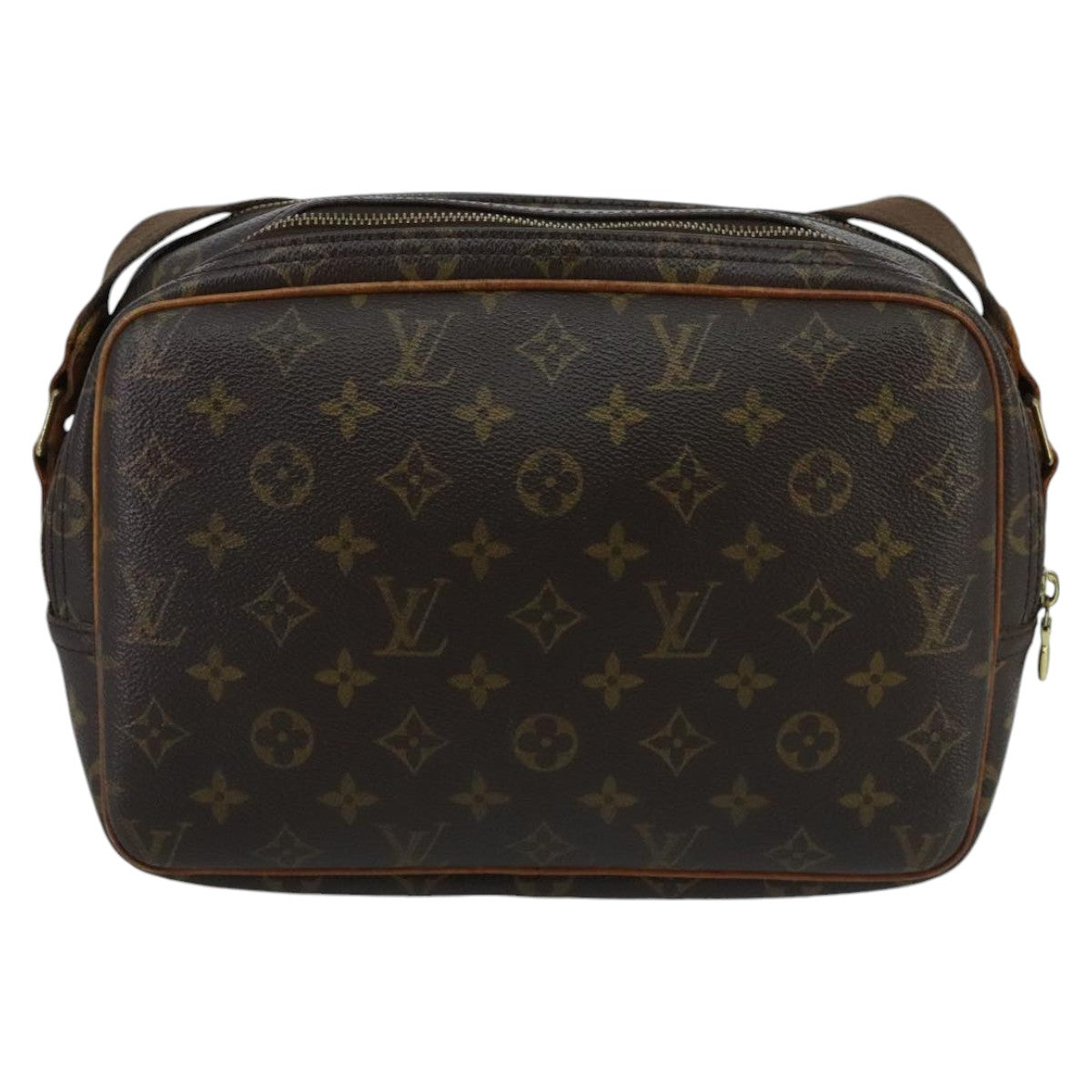 LOUIS VUITTON Monogram Reporter PM Shoulder Bag M45254 LV yk15752