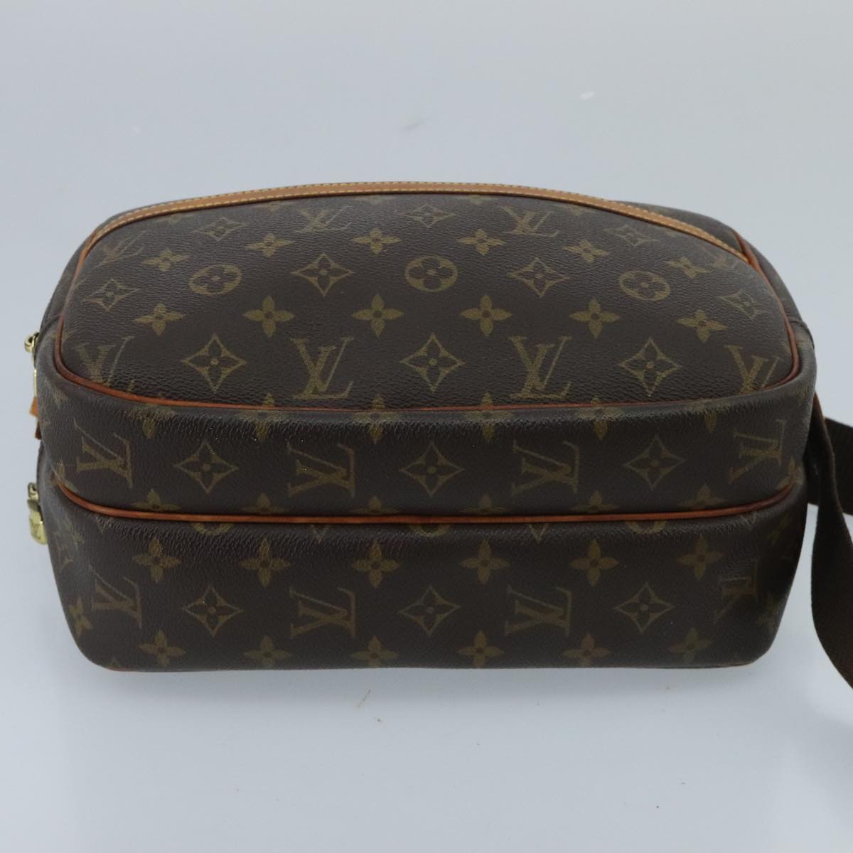 LOUIS VUITTON Monogram Reporter PM Shoulder Bag M45254 LV yk15752