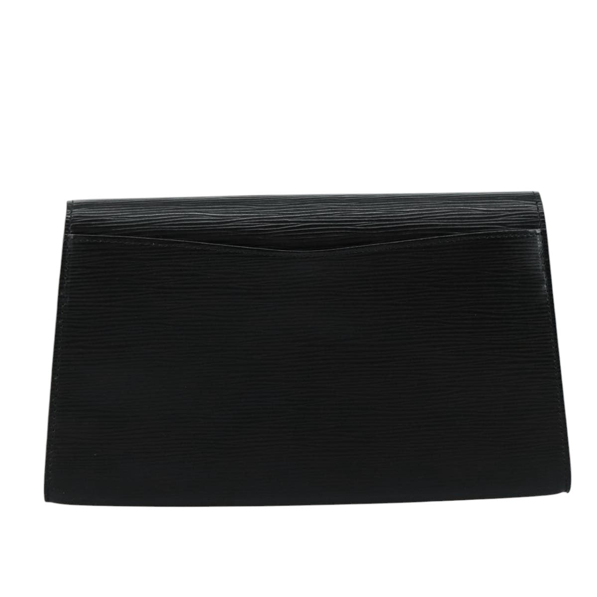 LOUIS VUITTON Epi Art Deco Clutch Bag Black M52632 LV yk16367