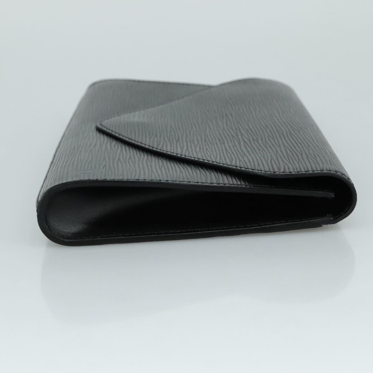 LOUIS VUITTON Epi Art Deco Clutch Bag Black M52632 LV yk16367