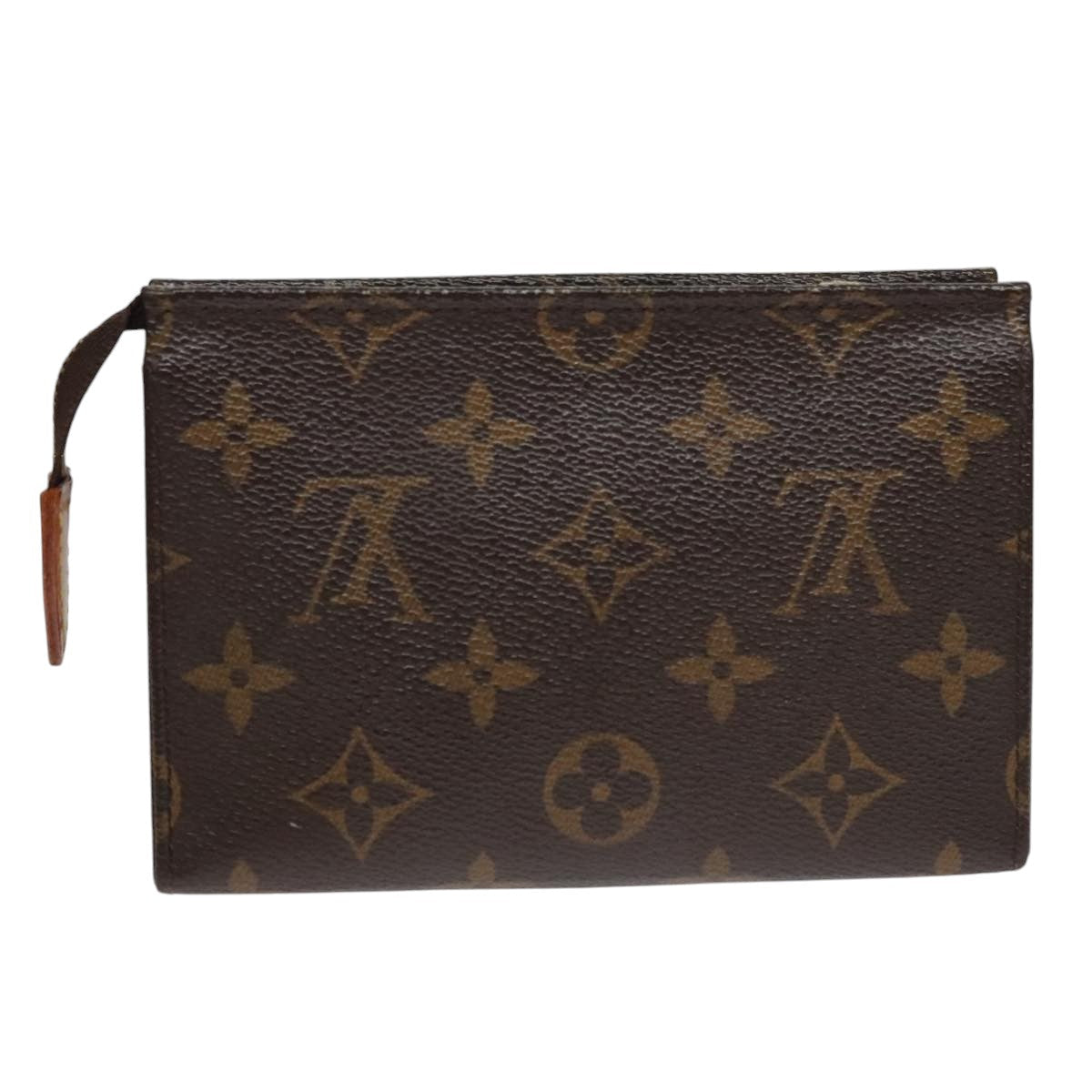 LOUIS VUITTON Monogram Poche Toilette 15 Pouch M47546 LV yk16579