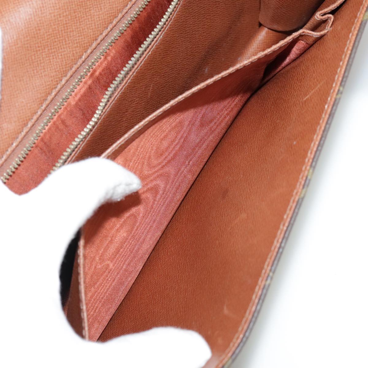 LOUIS VUITTON Monogram Pochette Dam GM Clutch Bag M51810 LV yk16611