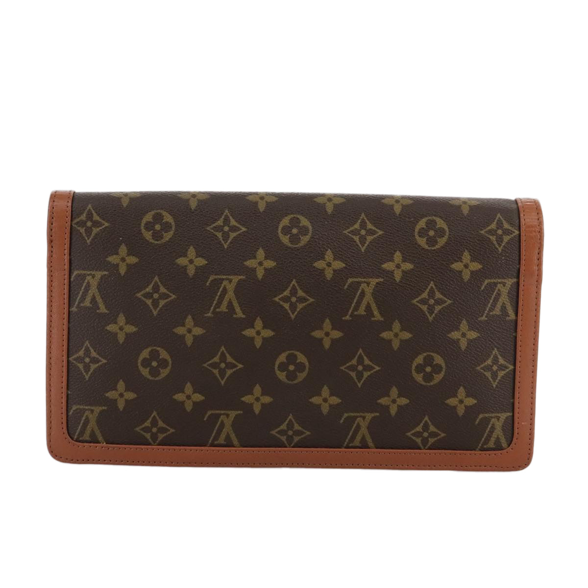 LOUIS VUITTON Monogram Pochette Dam GM Clutch Bag M51810 LV yk16611