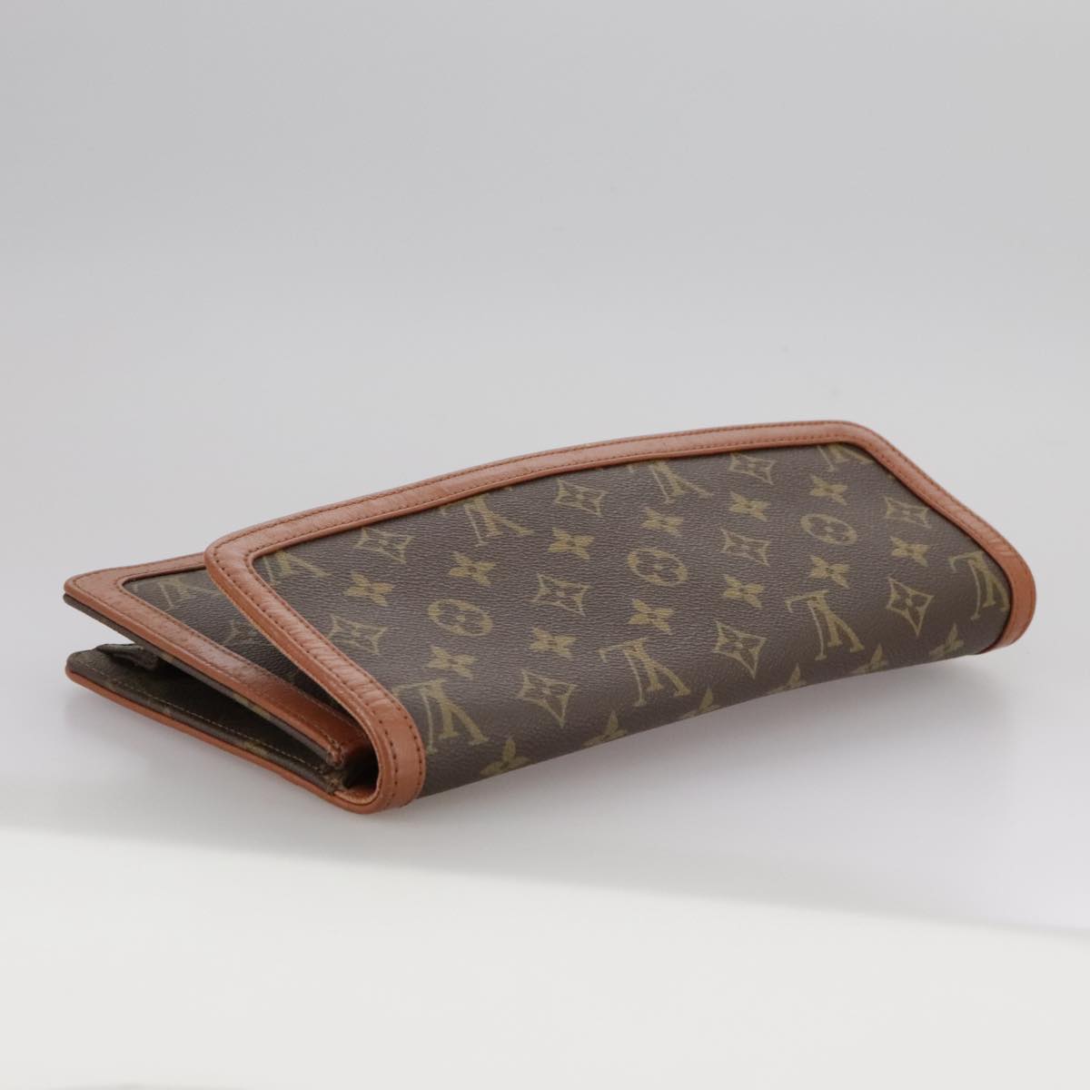 LOUIS VUITTON Monogram Pochette Dam GM Clutch Bag M51810 LV yk16611