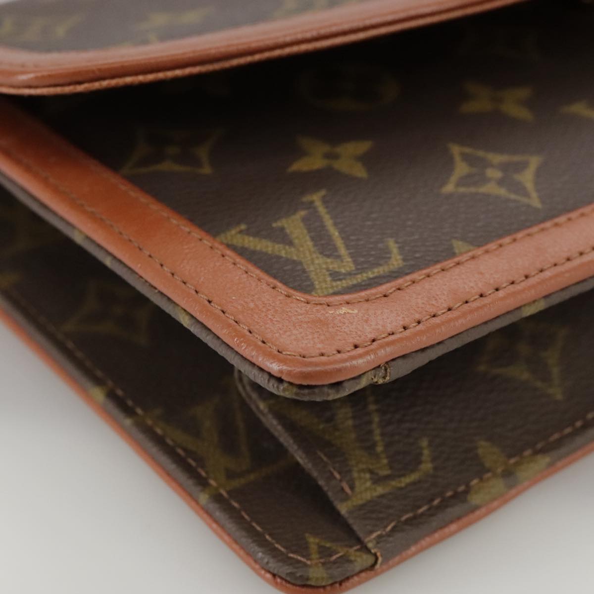 LOUIS VUITTON Monogram Pochette Dam GM Clutch Bag M51810 LV yk16611