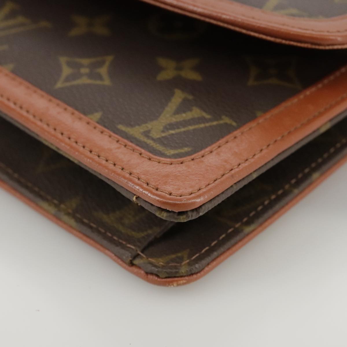 LOUIS VUITTON Monogram Pochette Dam GM Clutch Bag M51810 LV yk16611