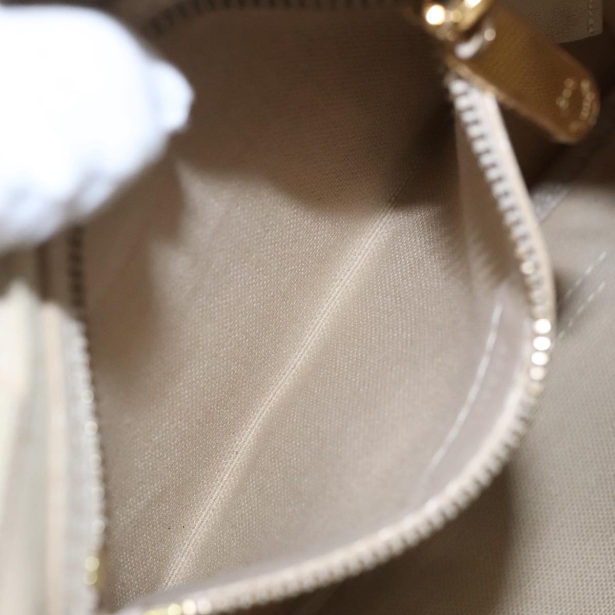 LOUIS VUITTON Thats Love PM Hand Bag Canvas Beige M95468 LV yk16634