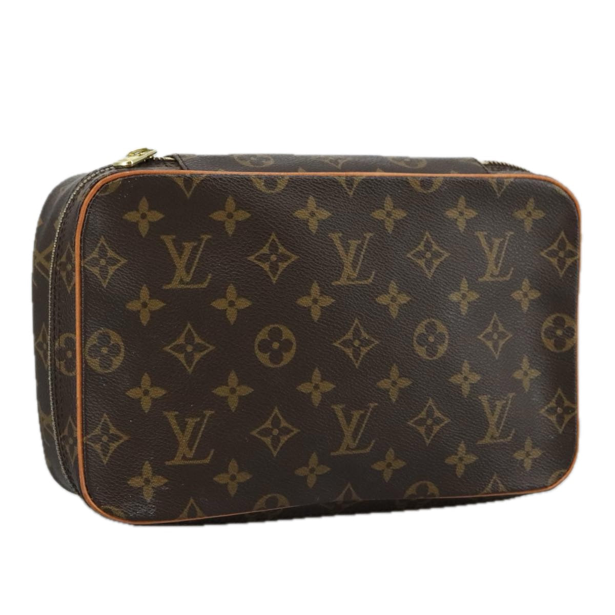 LOUIS VUITTON Monogram Vanity Pouch LV yk16637