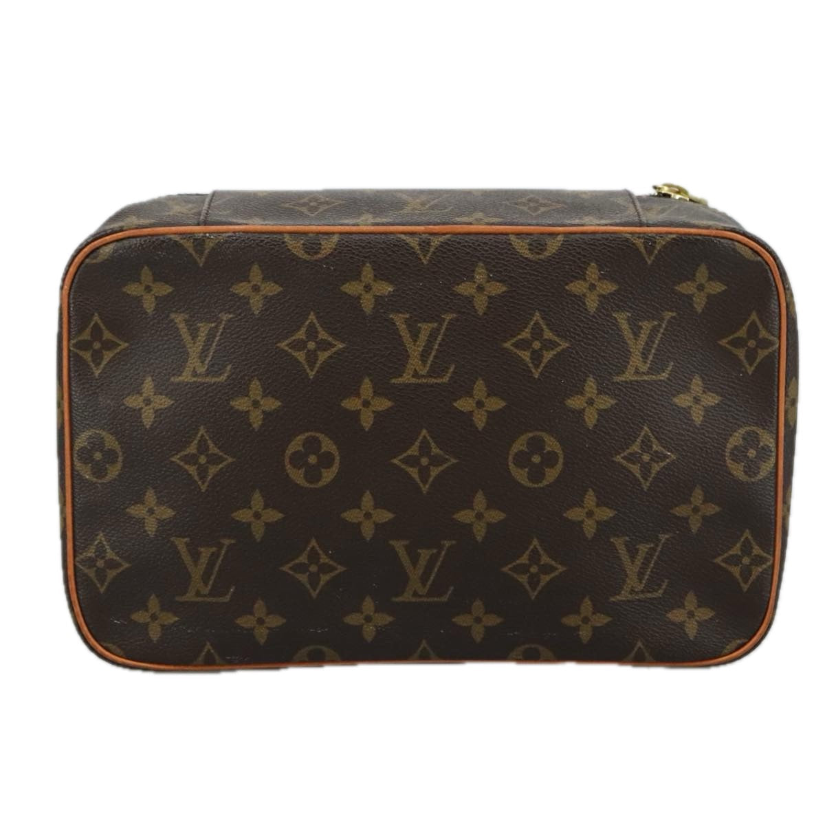 LOUIS VUITTON Monogram Vanity Pouch LV yk16637