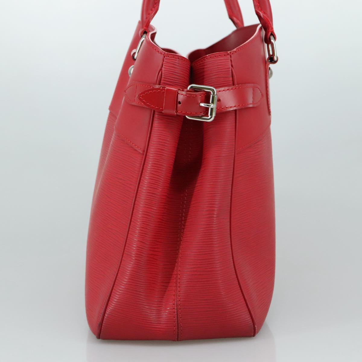 LOUIS VUITTON Epi Passy GM Hand Bag Red M59252 LV yk16643
