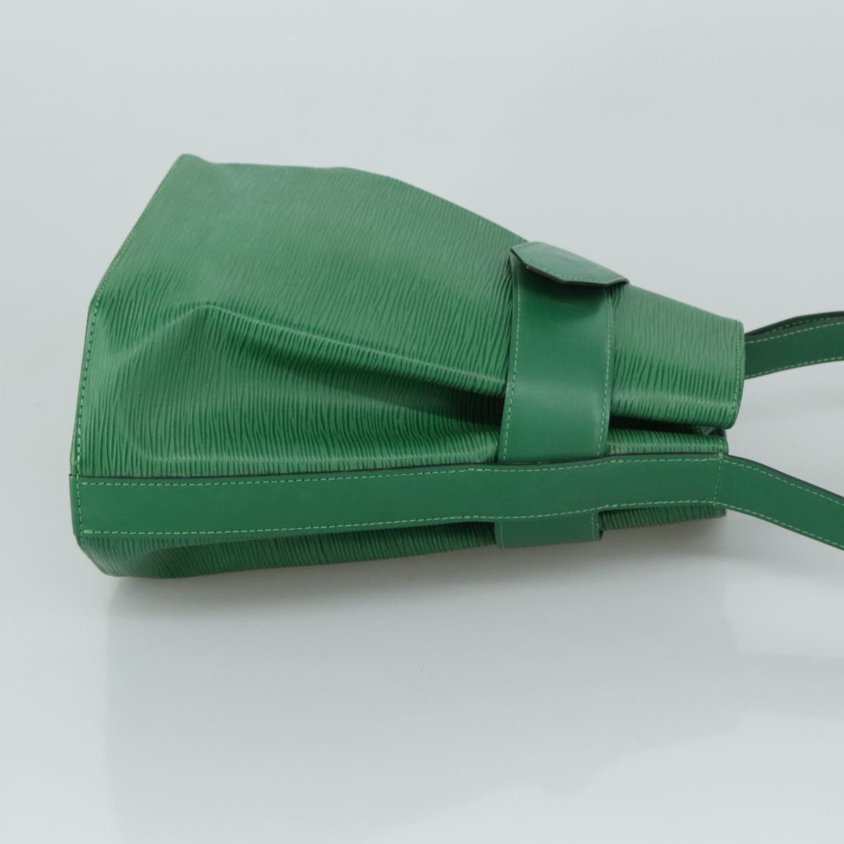 LOUIS VUITTON Epi Sac Depaule PM Shoulder Bag Green LV yk16644