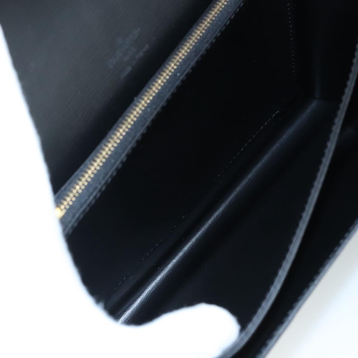 LOUIS VUITTON Epi Free Run Shoulder Bag Black M52402 LV yk16660