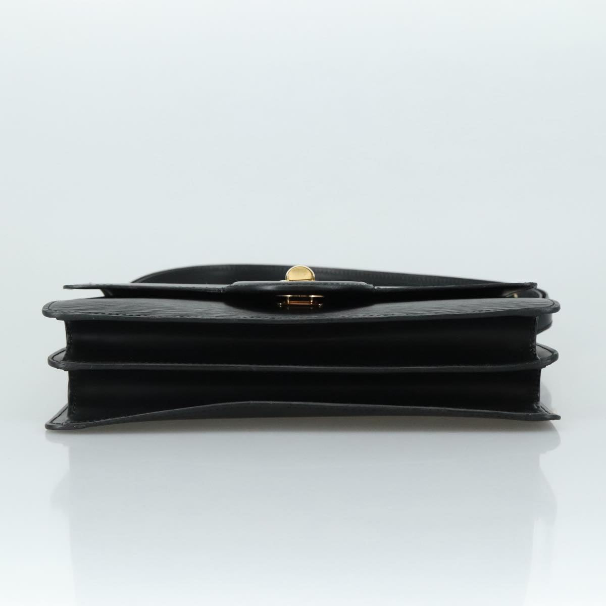 LOUIS VUITTON Epi Free Run Shoulder Bag Black M52402 LV yk16660